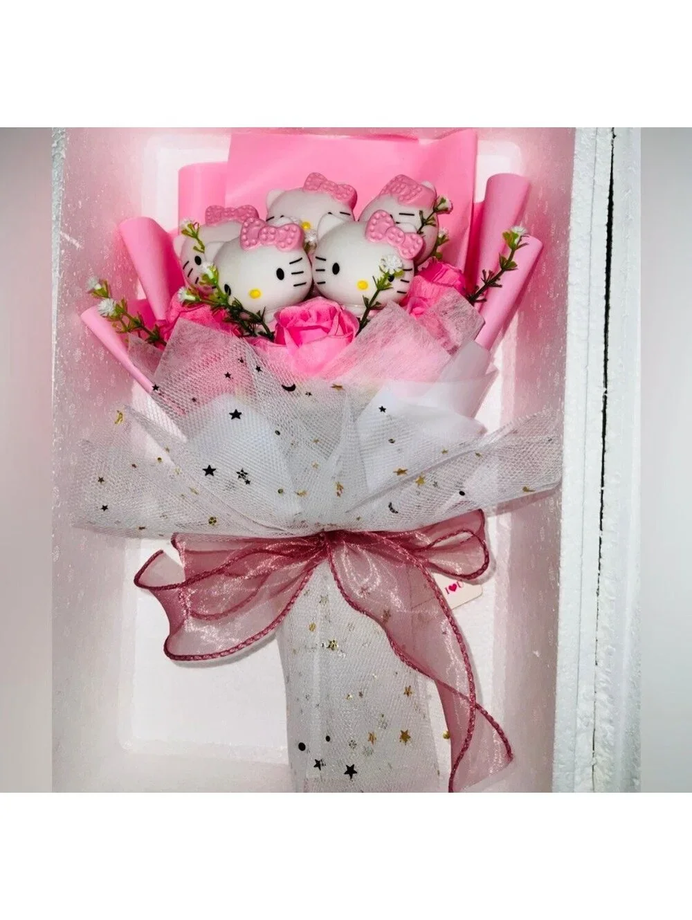 Hello kitty bouquet!! Birthday gift, handmade 14inches